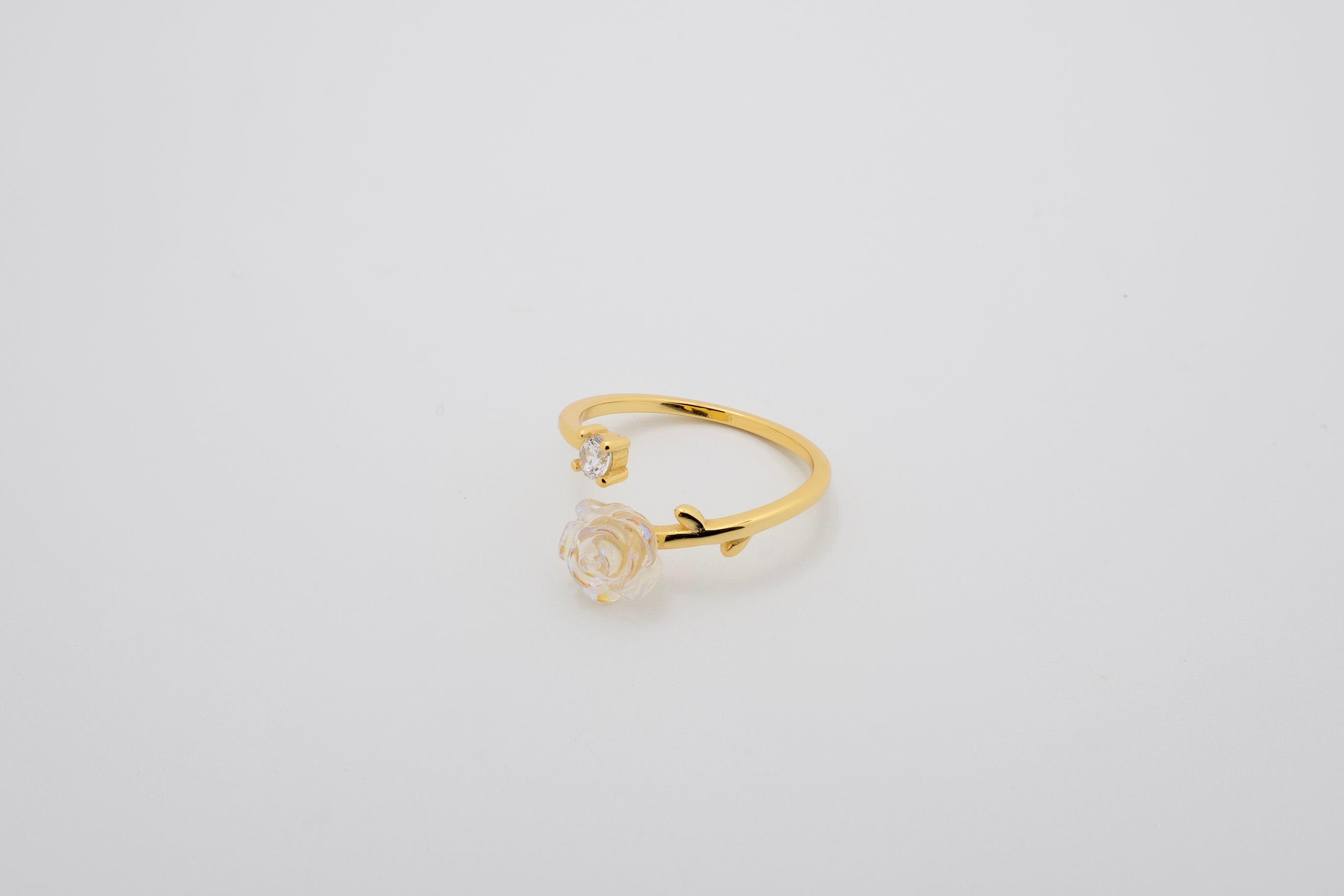 Gold Rose Ring