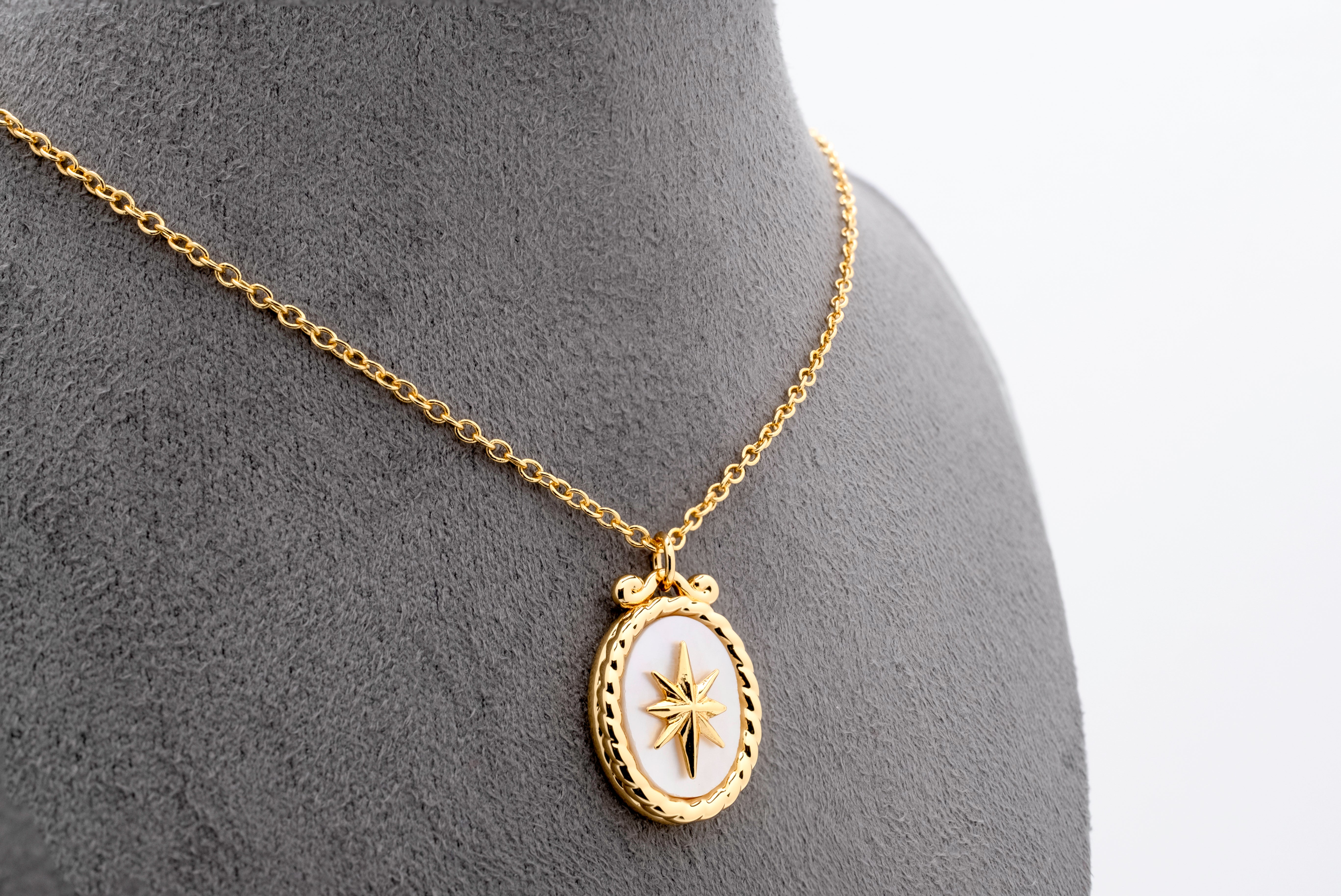 Northern Glow: Celestial Charm Necklace